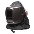 Pureflo PF60ESM+ Hard Hat Black, Black Neck Cape, HE Filter Gentex Corp